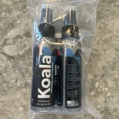 Koala Eyeglass Lens Cleaner Spray Kit-2Ounce bottles + 2 Koala Cloth-2 kits 3